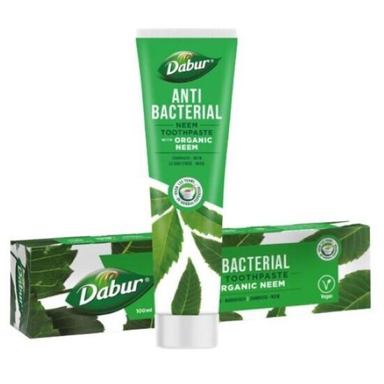 Dabur Antibacterial Neem Toothpaste, 100 ml